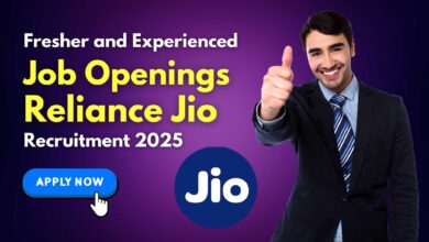 Reliance Jio Recruitment 2025 » Fresher and Experienced Job Openings